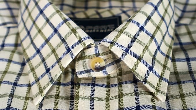 Fort Woodbridge Tattersall Button-up Shirt (Multicolor)